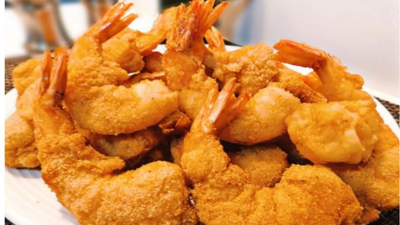 Camarones empanizados