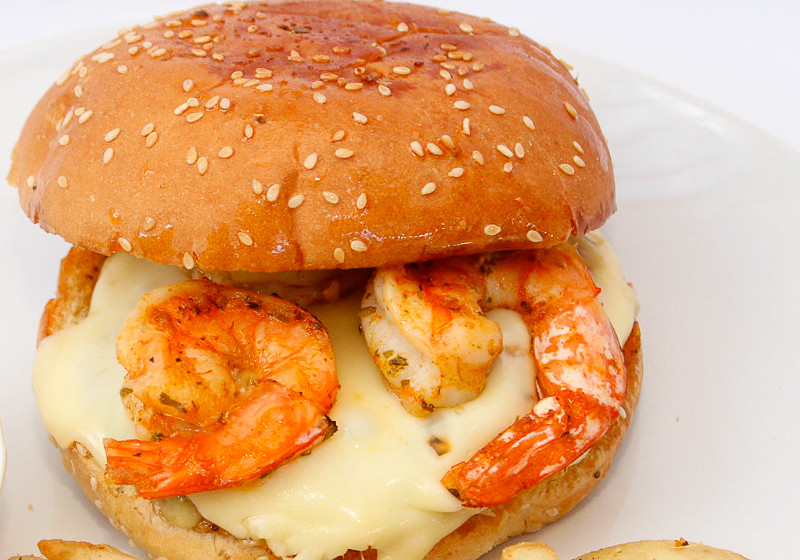 Hamburguesa Mar y Tierra