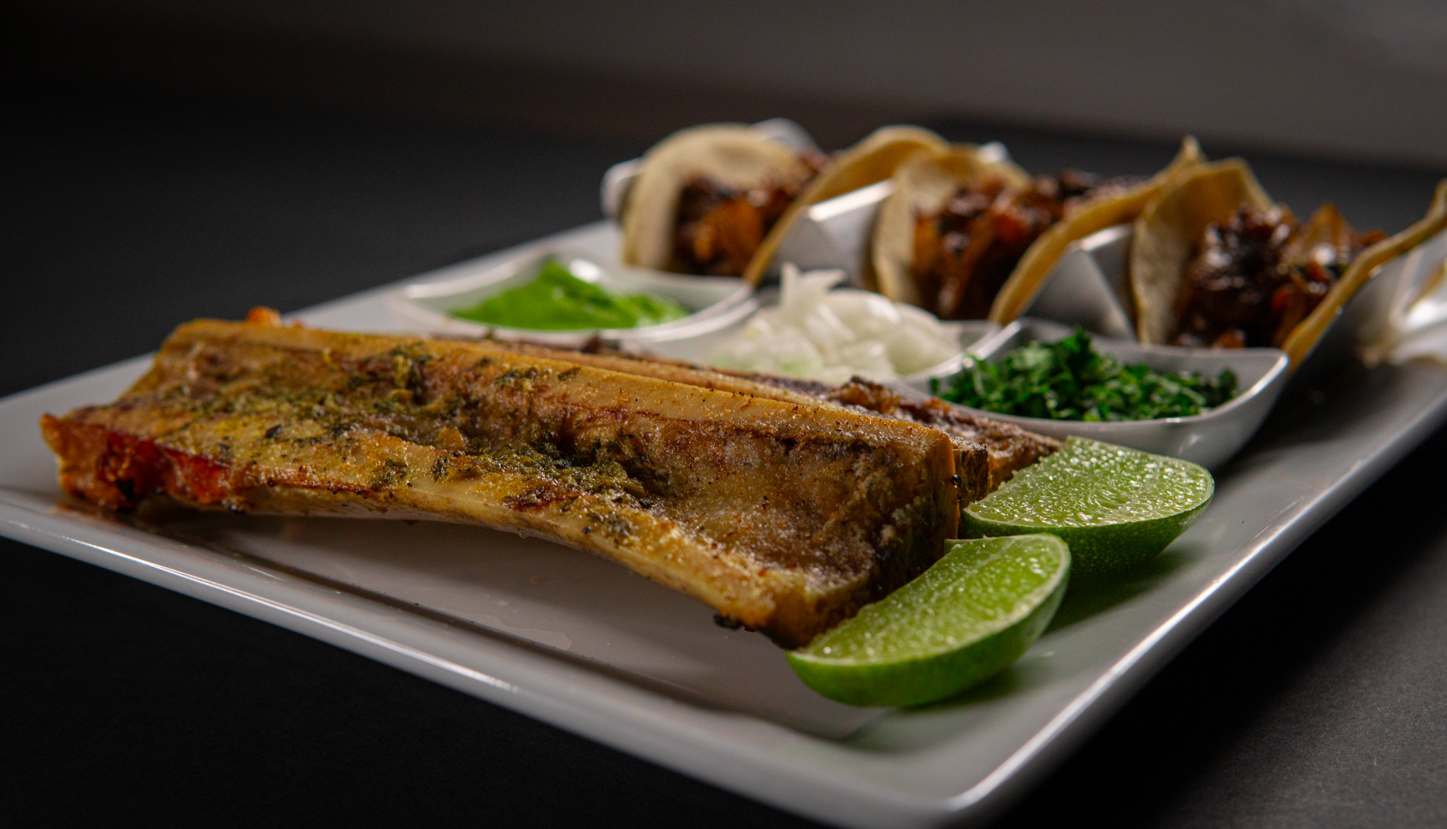 Tacos de Puyazo y Tuétano